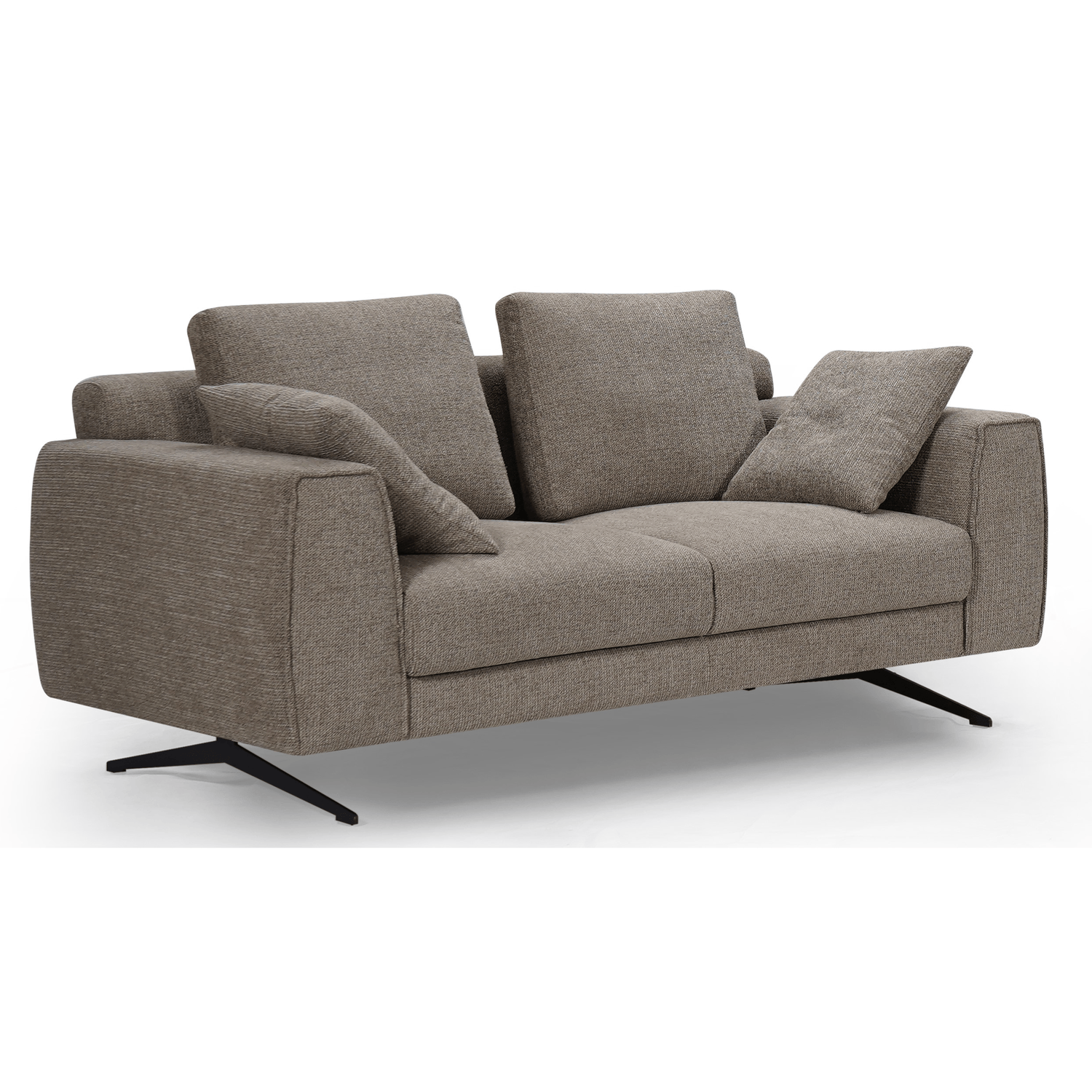 2-Sitzer Sofa Detroit Braun - FURNHOUSE