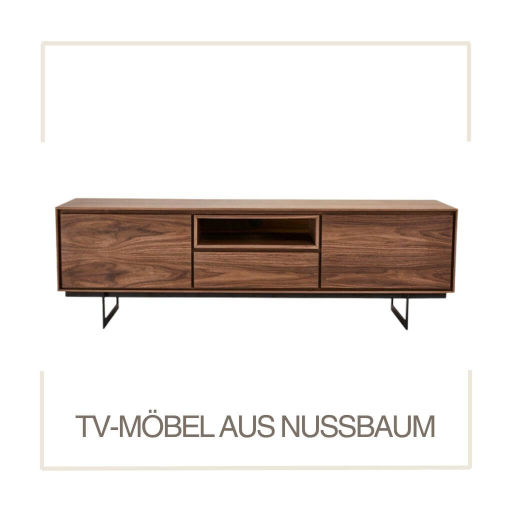 TV-MÖBEL AUS NUSSBAUM