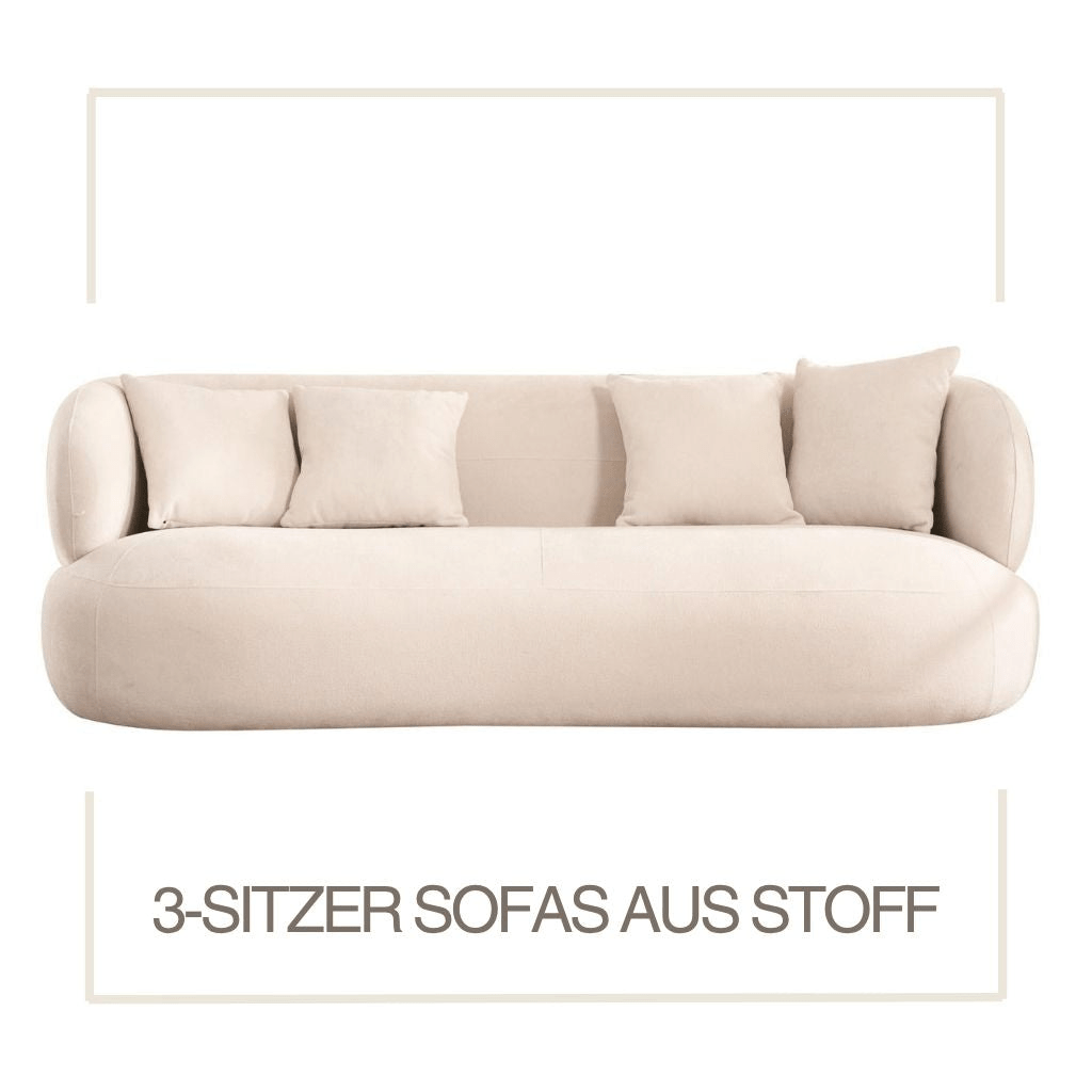 3-SITZER SOFAS AUS STOFF - IBBE DESIGN