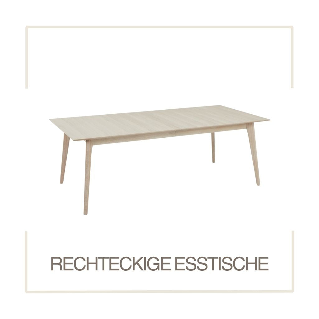 RECHTECKIGE ESSTISCHE