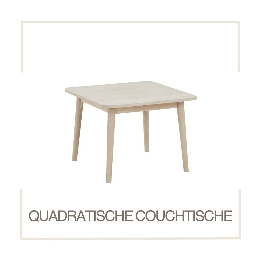 QUADRATISCHE COUCHTISCHE