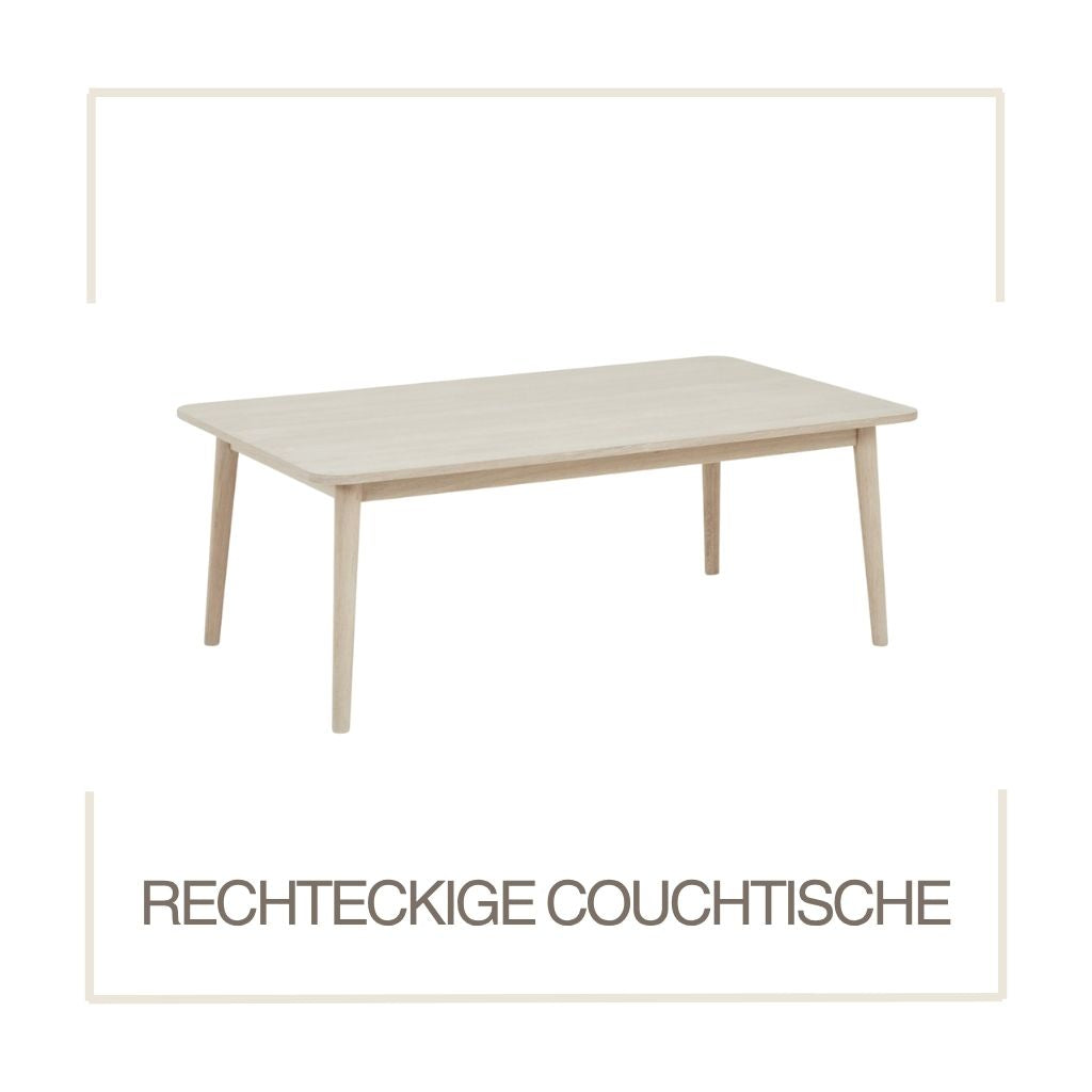 RECHTECKIGE COUCHTISCHE