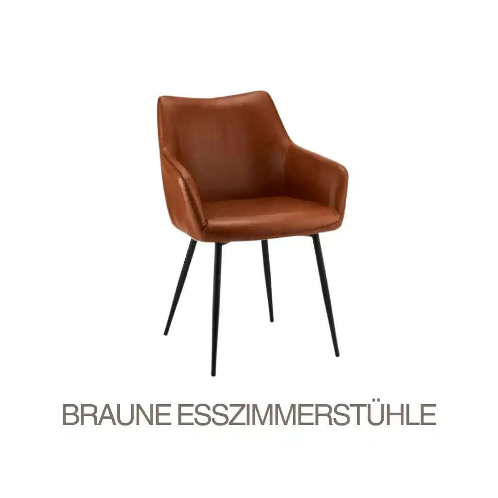 BRAUNE ESSZIMMERSTÜHLE - IBBE DESIGN