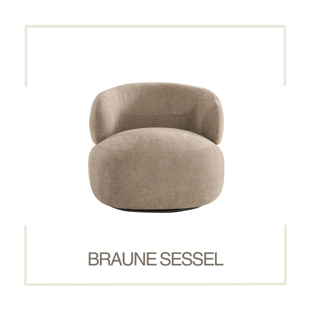 BRAUNE SESSEL - IBBE DESIGN