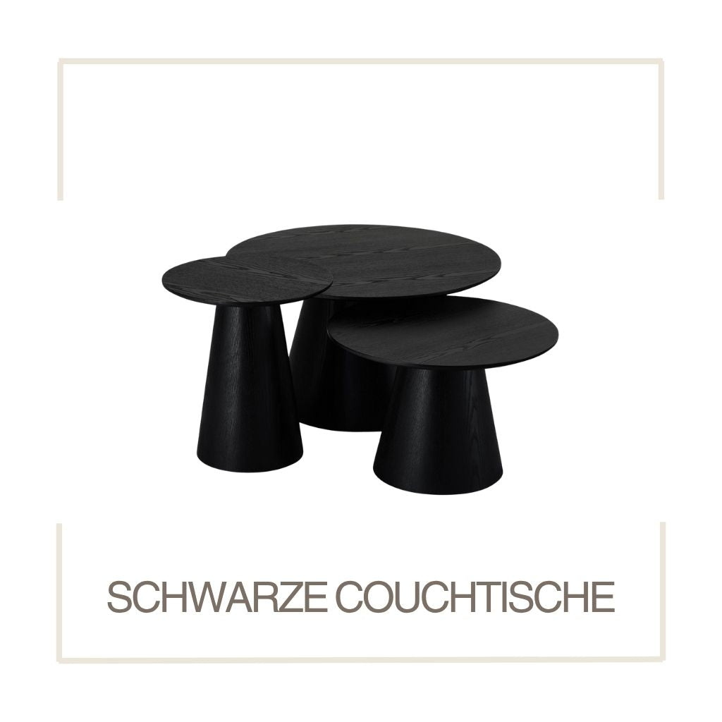 SCHWARZE COUCHTISCHE