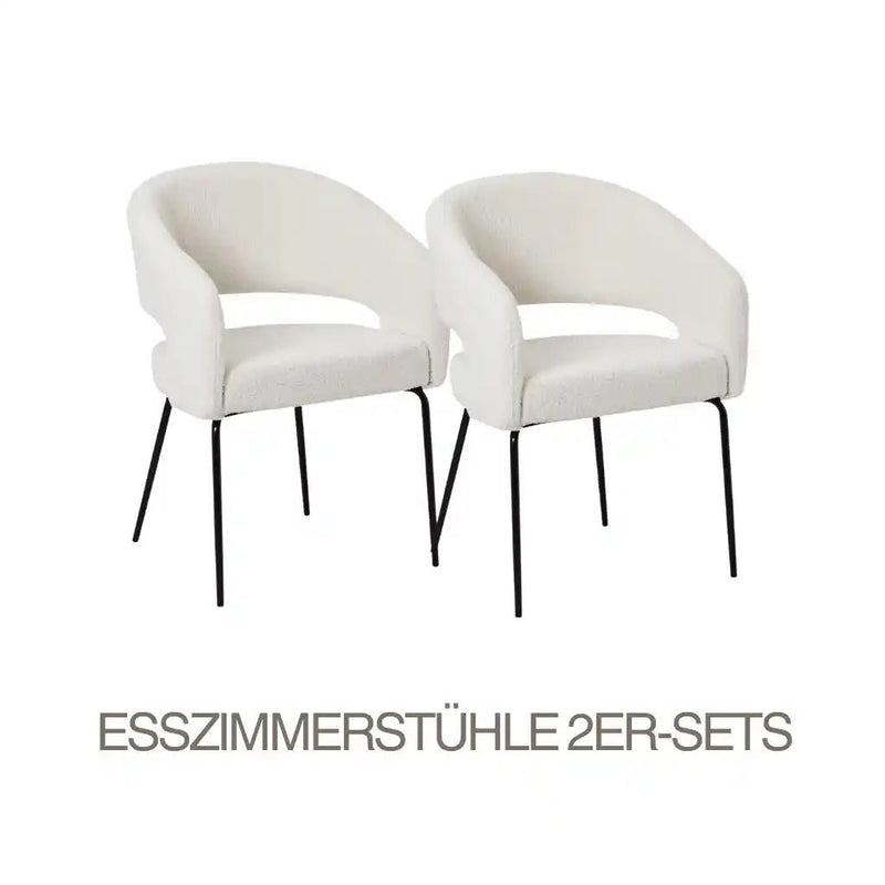 ESSZIMMERSTÜHLE 2ER SET - IBBE DESIGN