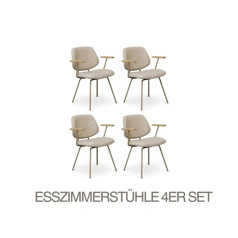 ESSZIMMERSTÜHLE 4ER SET - IBBE DESIGN