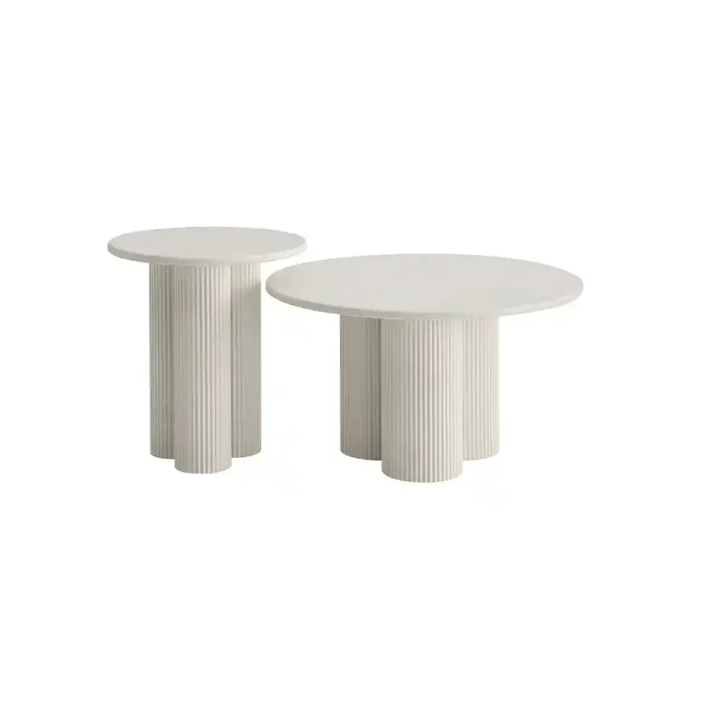 GERIFFELTE COUCHTISCHE - IBBE DESIGN