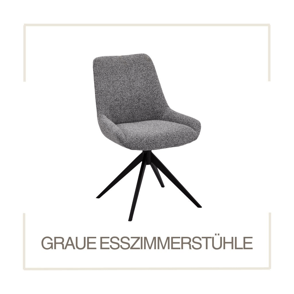 GRAUE ESSZIMMERSTÜHLE - IBBE DESIGN