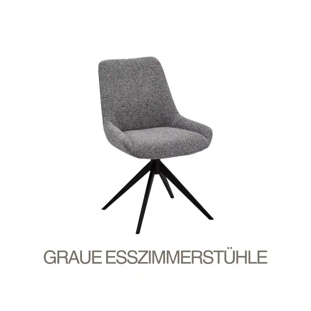 GRAUE ESSZIMMERSTÜHLE - IBBE DESIGN
