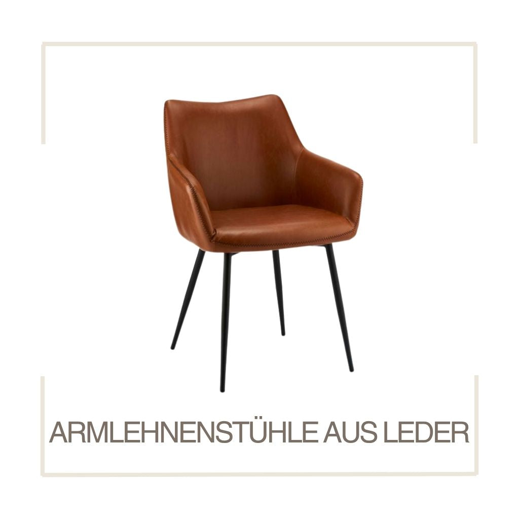 ARMLEHNENSTÜHLE AUS LEDER