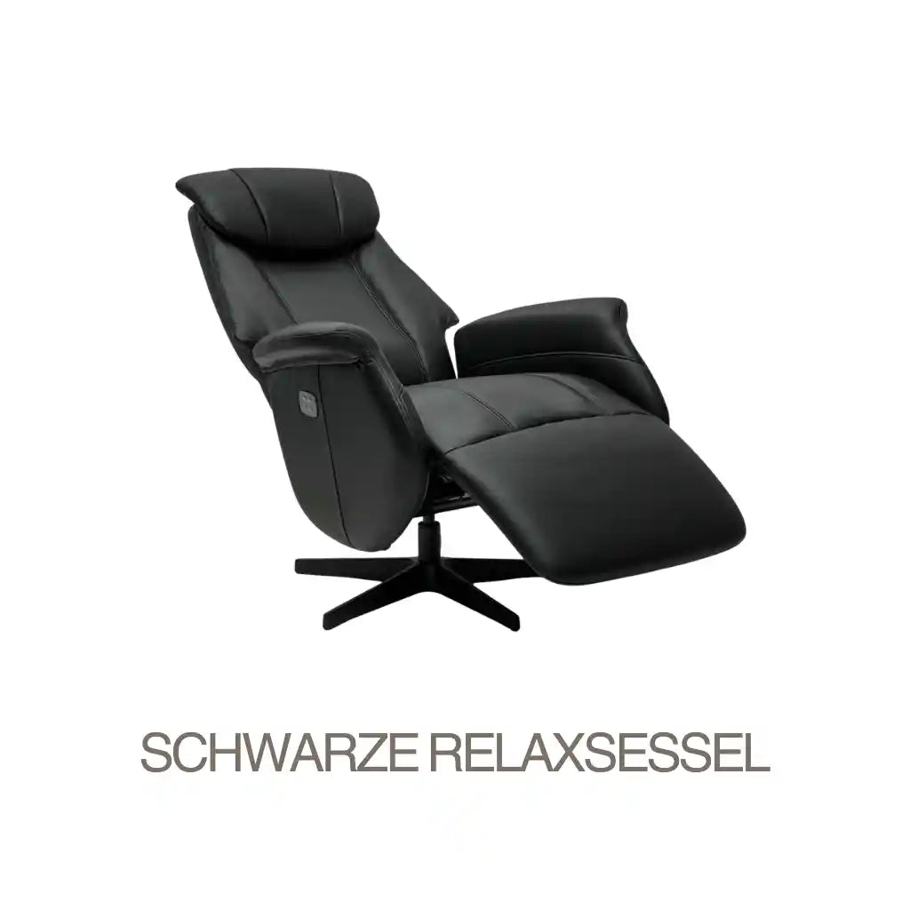 SCHWARZE RELAXSESSEL - IBBE DESIGN