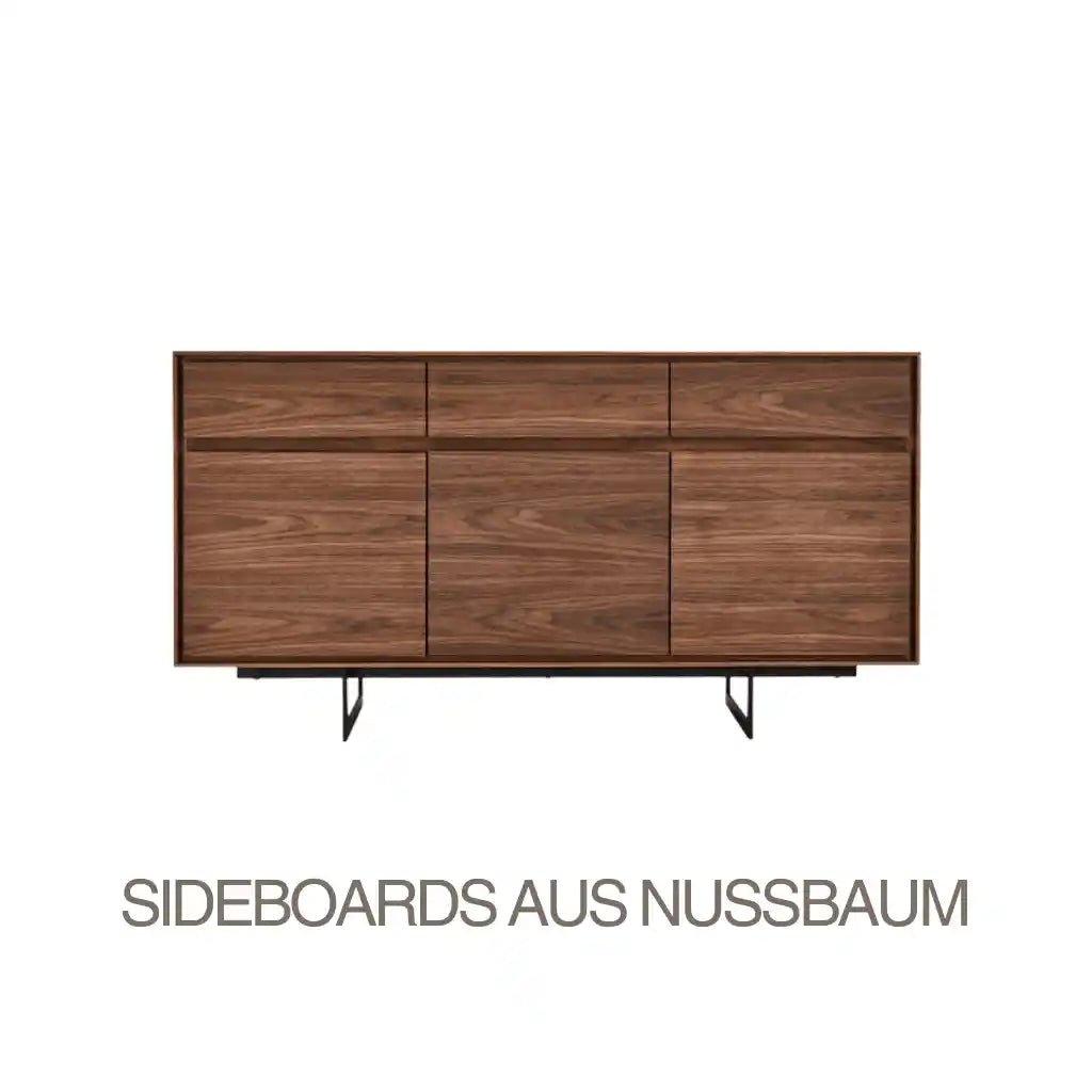 SIDEBOARDS AUS NUSSBAUM - IBBE DESIGN