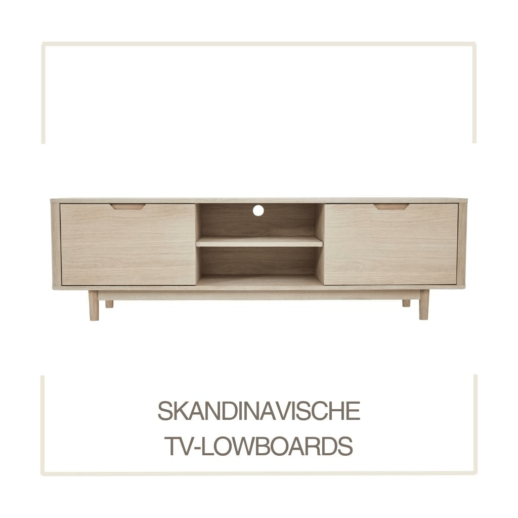 SKANDINAVISCHE TV-LOWBOARDS - IBBE DESIGN