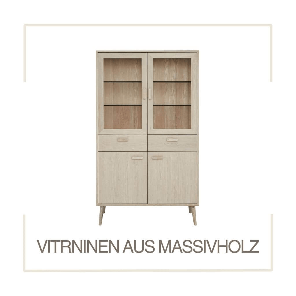 VITRINEN AUS MASSIVHOLZ - IBBE DESIGN