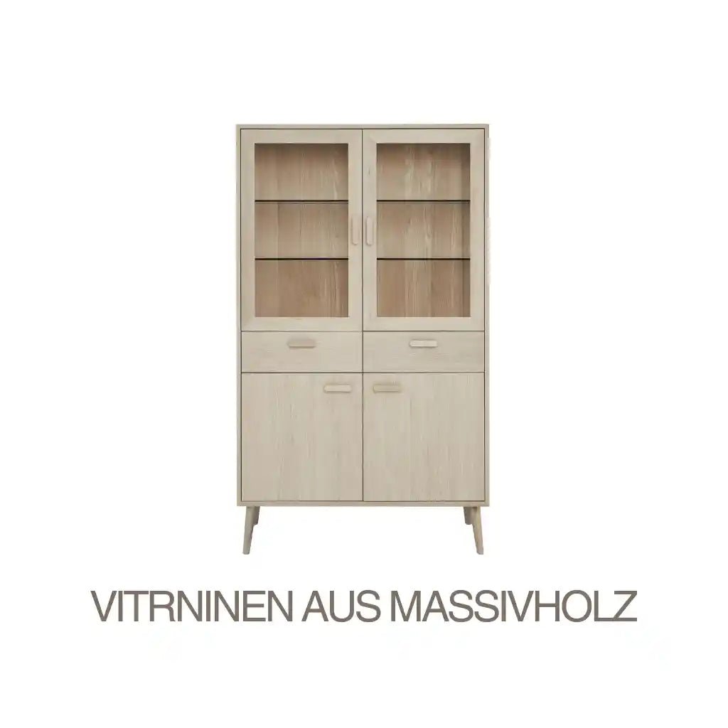 VITRINEN AUS MASSIVHOLZ - IBBE DESIGN