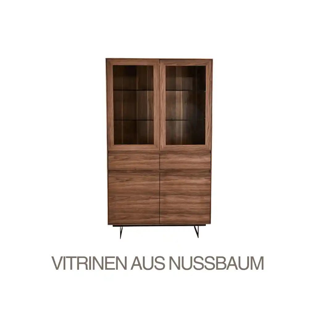 VITRINEN AUS NUSSBAUM - IBBE DESIGN