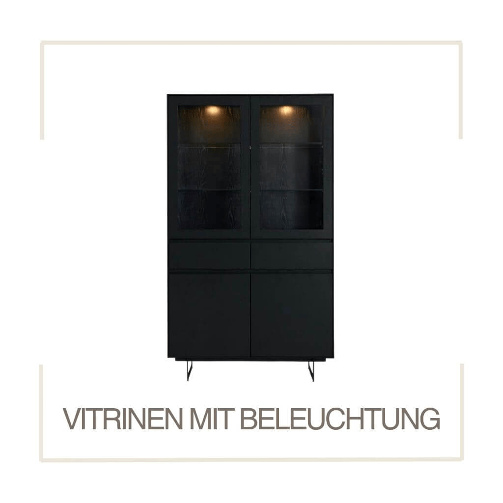 VITRINEN MIT BELEUCHTUNG - IBBE DESIGN