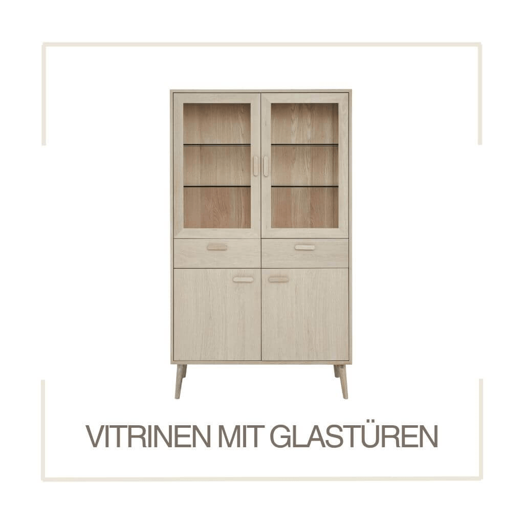 VITRINEN MIT GLASTÜREN - IBBE DESIGN