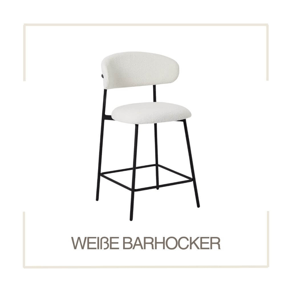 WEIßE BARHOCKER - IBBE DESIGN