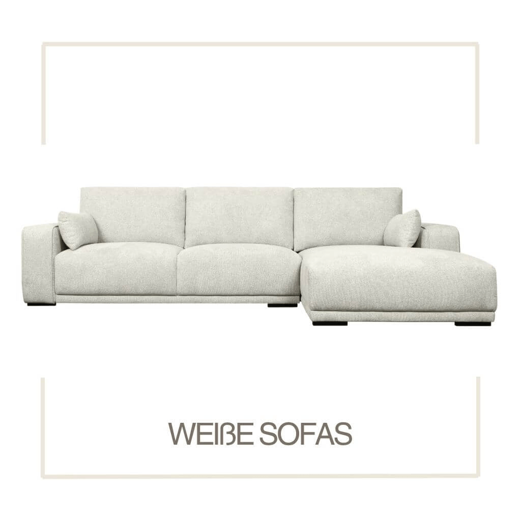 WEIßE SOFAS - IBBE DESIGN