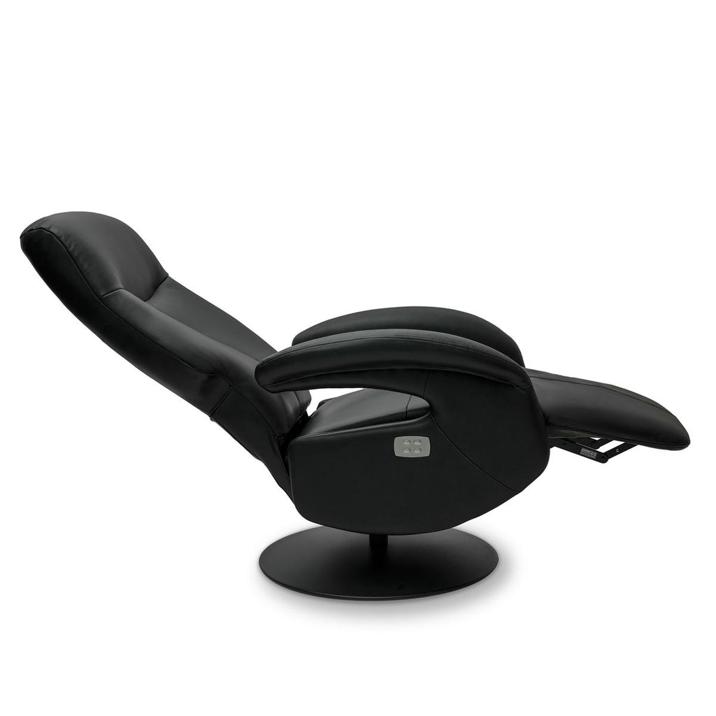 Relaxsessel Schwarz Bull Echtleder - FURNHOUSE