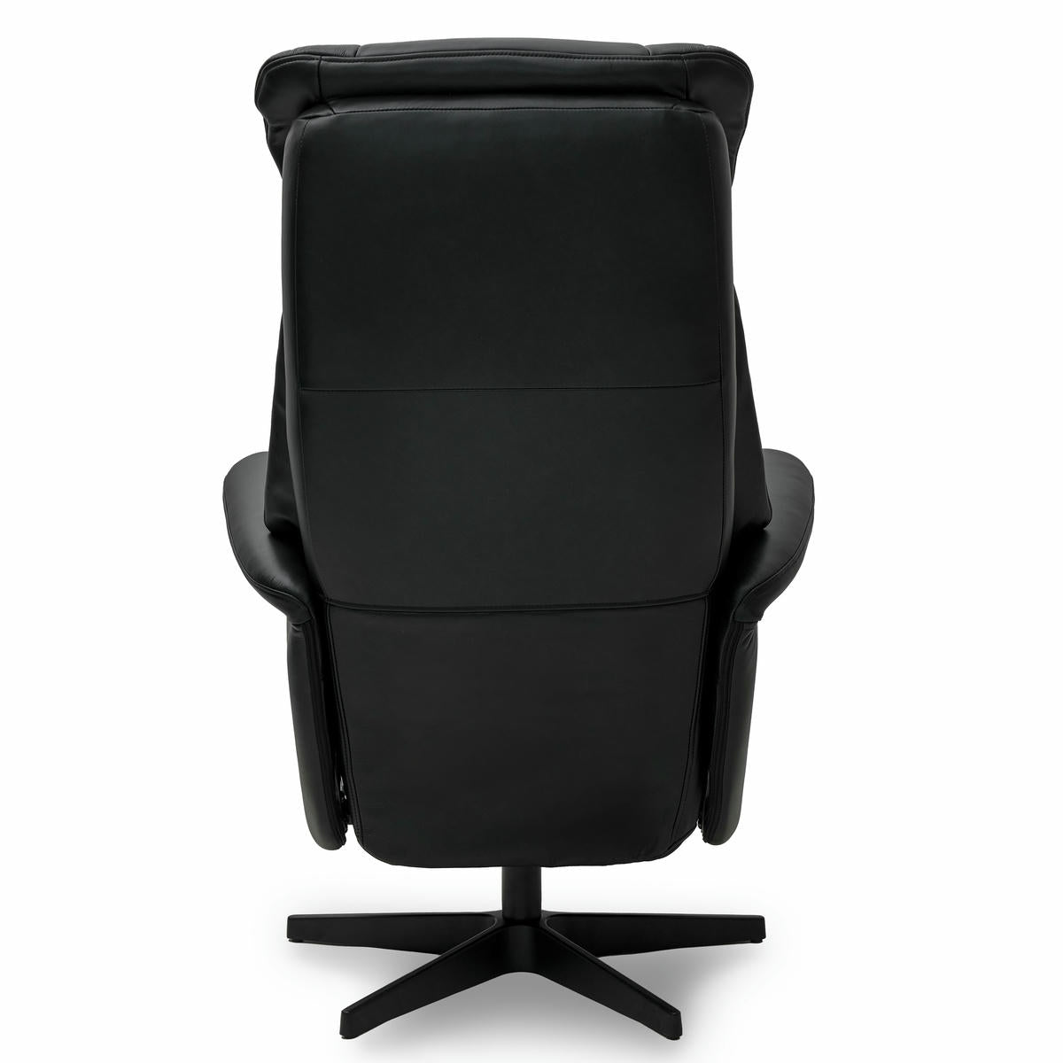 Relaxsessel Schwarz Bonanza Echtleder - FURNHOUSE