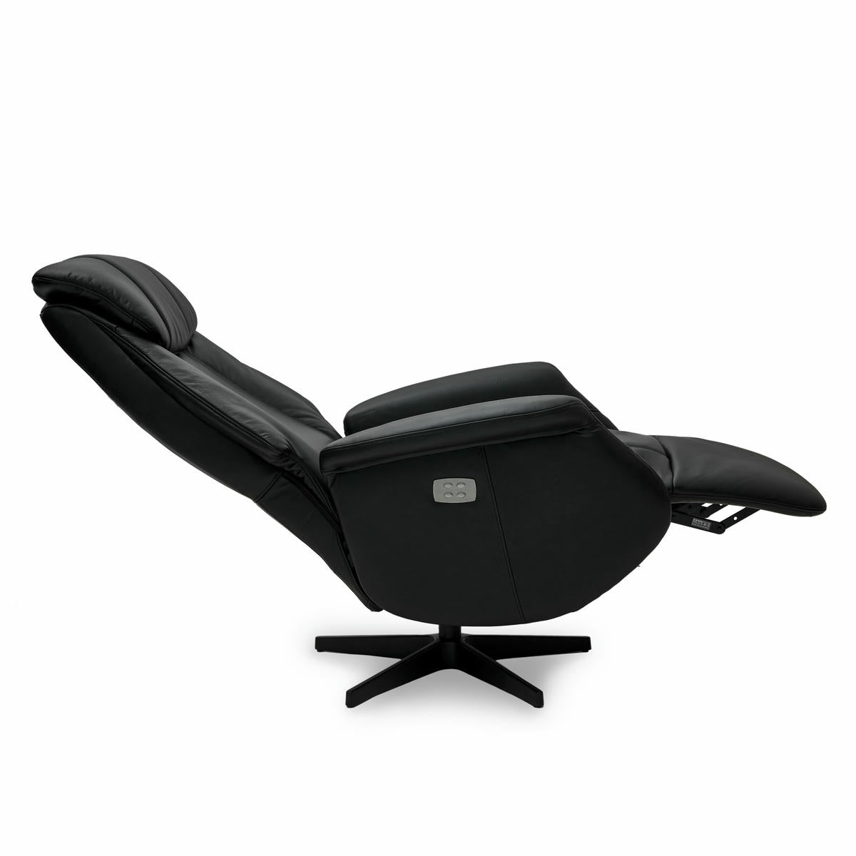Relaxsessel Schwarz Bonanza Echtleder - FURNHOUSE