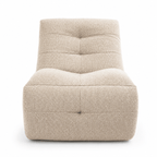 Elektrischer Relaxsessel Sultan - Stoffbezug Beige - FURNHOUSE