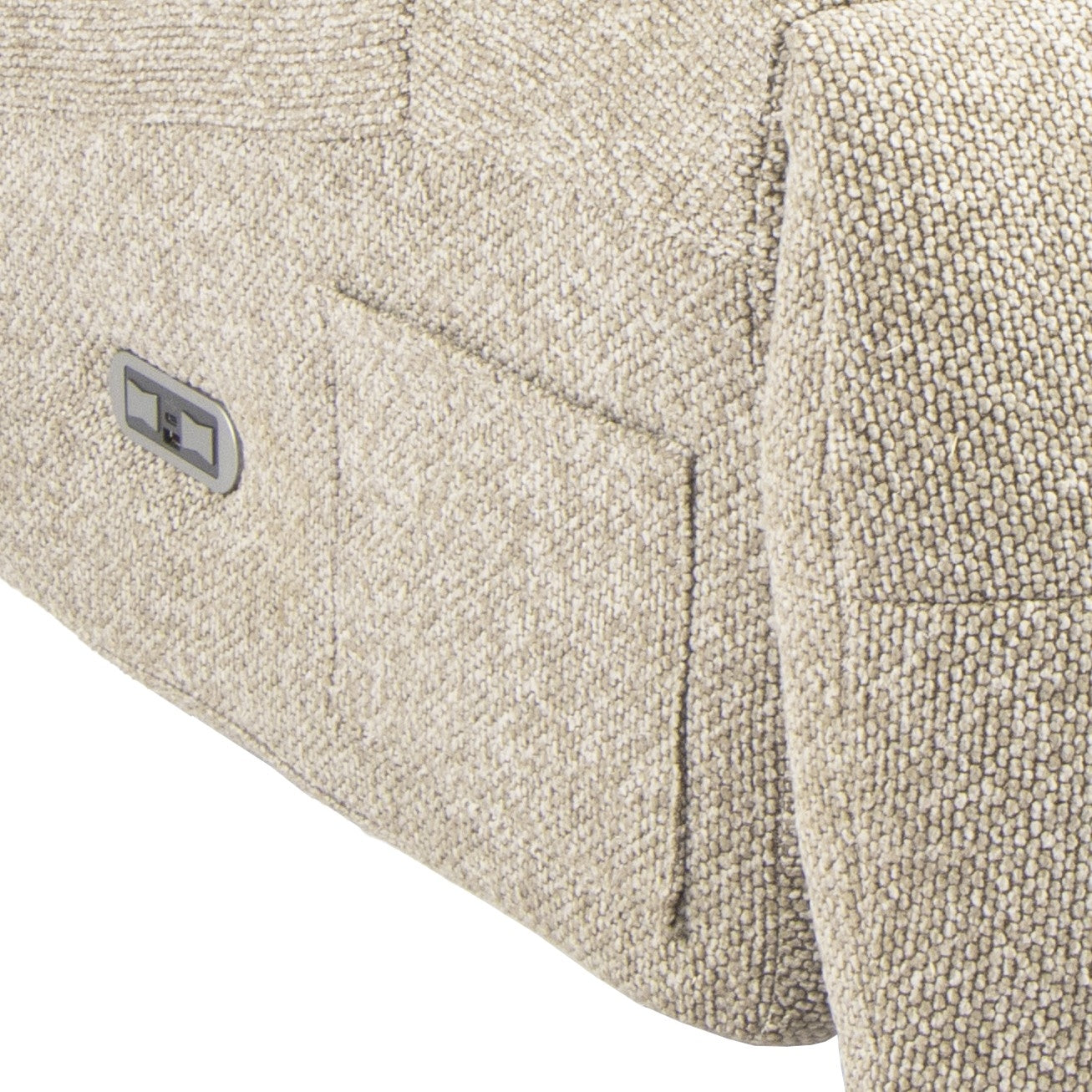 Elektrischer Relaxsessel Sultan - Stoffbezug Beige - FURNHOUSE