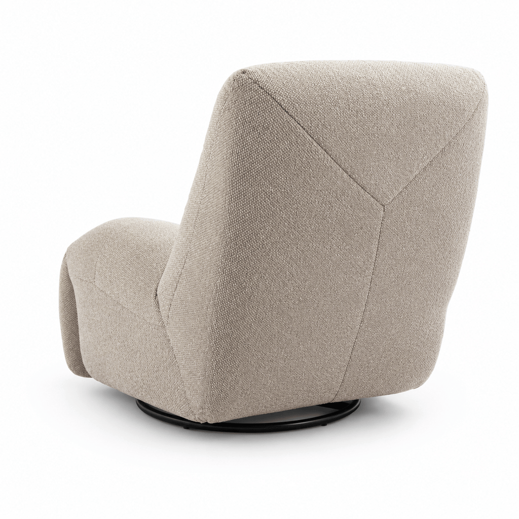 Elektrischer Relaxsessel Sultan - Stoffbezug Taupe - FURNHOUSE