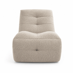 Elektrischer Relaxsessel Sultan - Stoffbezug Taupe - FURNHOUSE