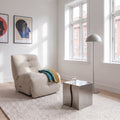 Elektrischer Relaxsessel Sultan - Stoffbezug Taupe - FURNHOUSE