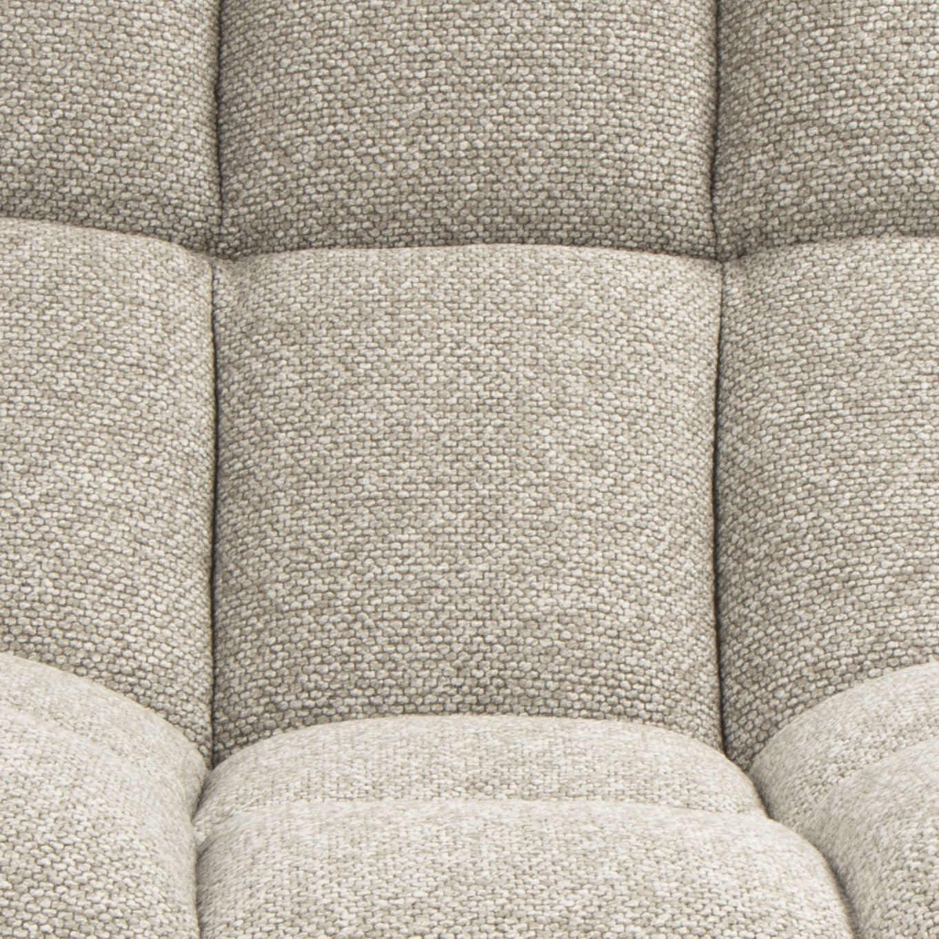 Manueller Relaxsessel Swing mit Fußhocker - Stoffbezug Taupe - FURNHOUSE