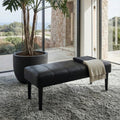 Athea Sitzbank 92 cm - Schwarz - FURNHOUSE