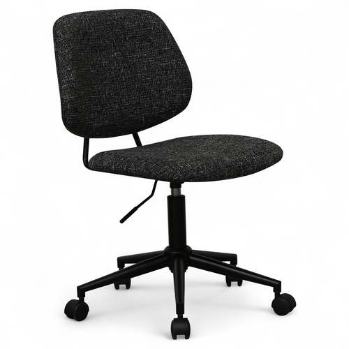 Alto Bürostuhl - Bouclé-Stoff Schwarz