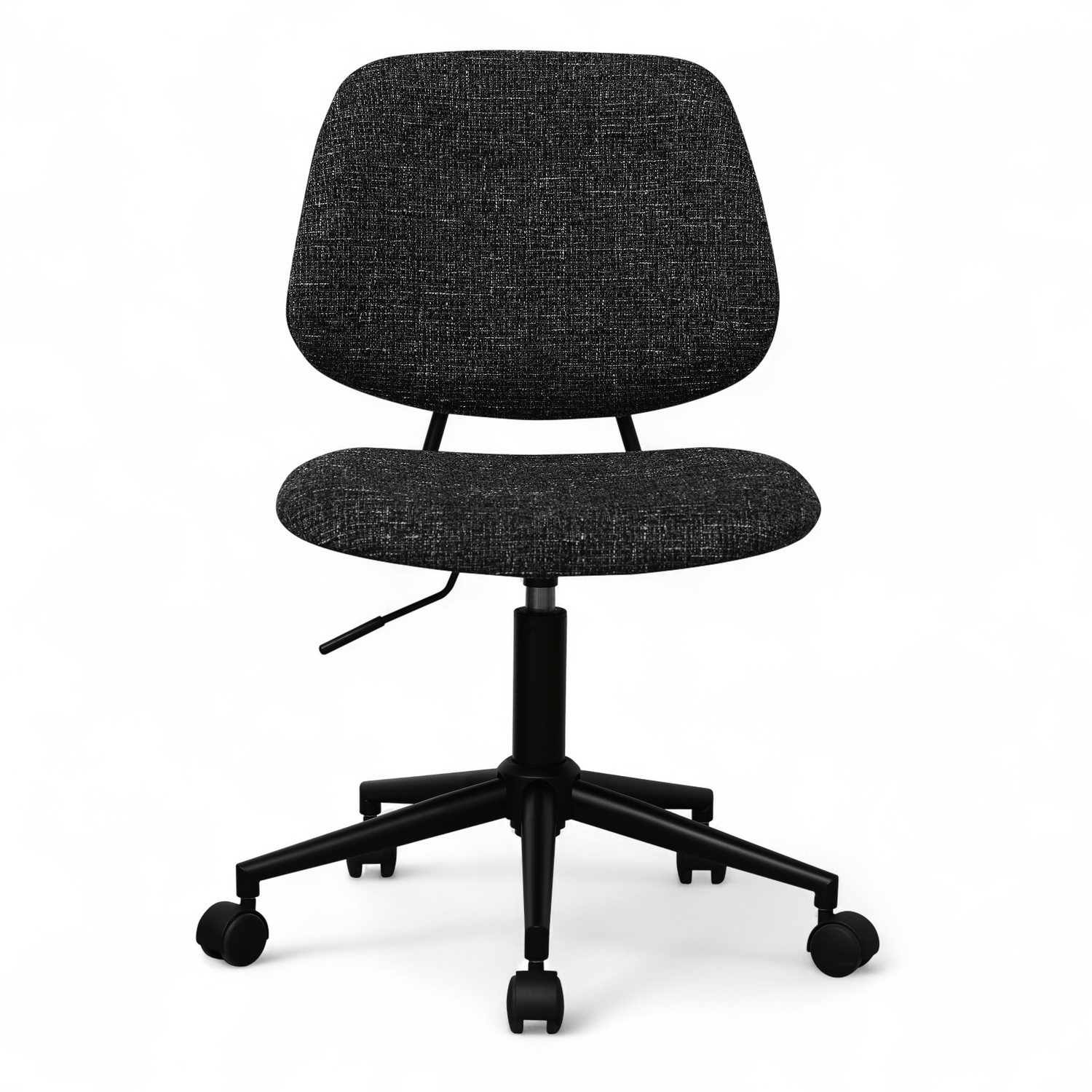 Alto Bürostuhl - Bouclé-Stoff Schwarz