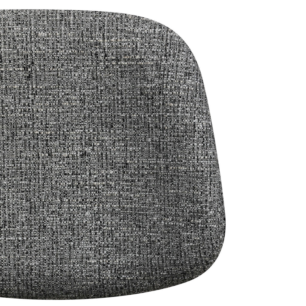 Alto Bürostuhl - Bouclé-Stoff Grau