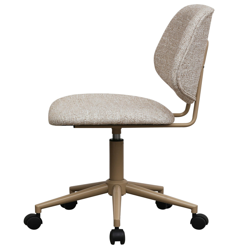 Alto Bürostuhl - Bouclé-Stoff Beige