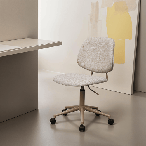 Alto Bürostuhl - Bouclé-Stoff Beige