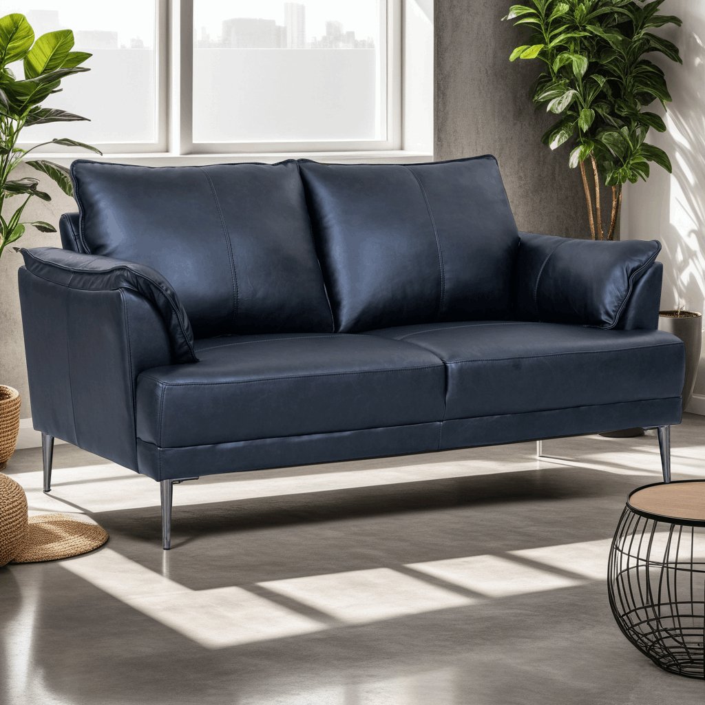 2-Sitzer Sofa Soul Schwarz - FURNHOUSE