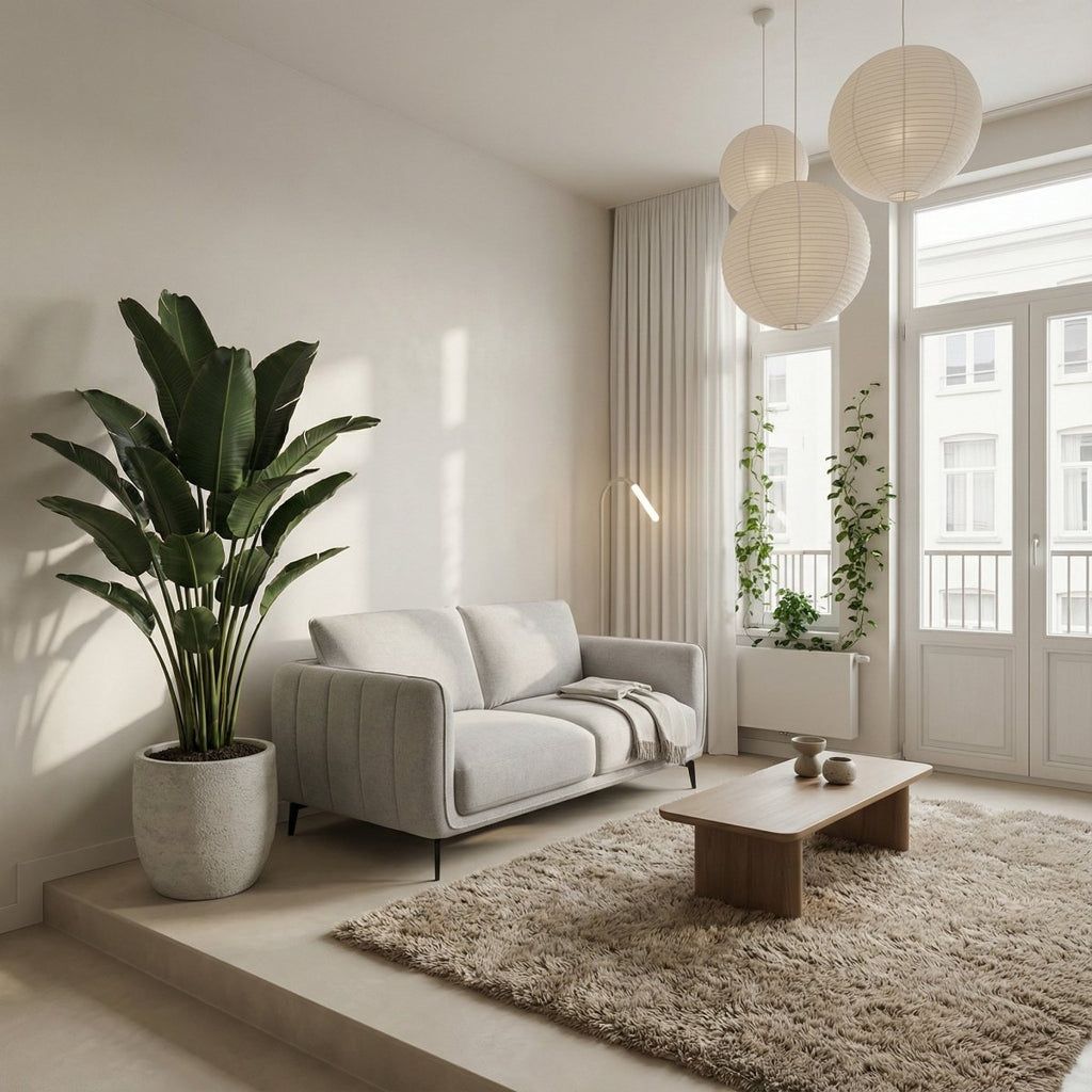 2-Sitzer Sofa - Stoffbezug Grau - FURNHOUSE