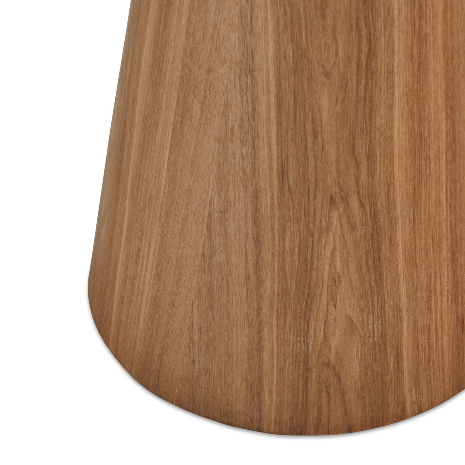 Runder Couchtischmit Säulenfuß Tango Eichefarben ø45x50 cm - FURNHOUSE