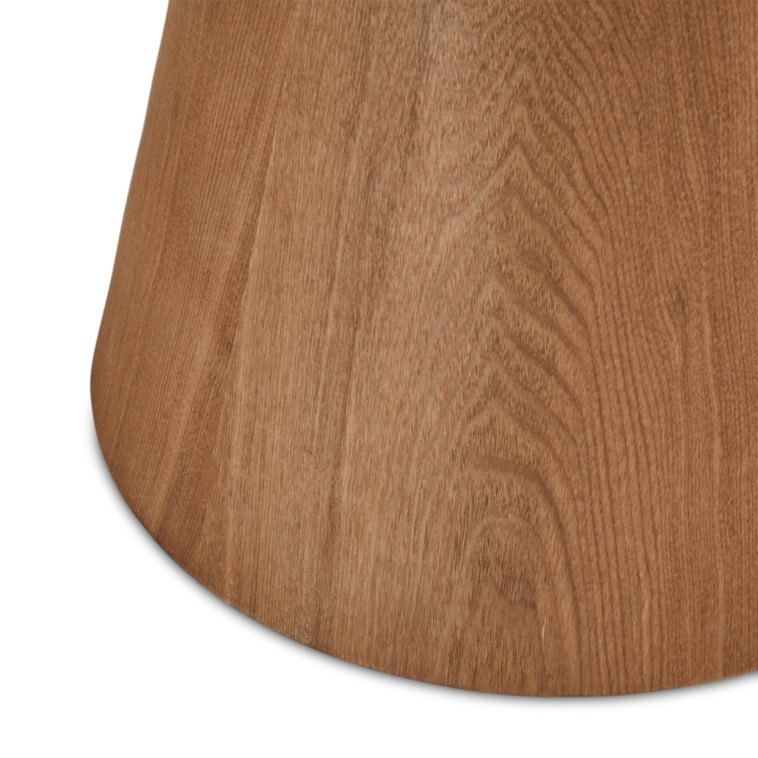 Runder Couchtisch mit Säulenfuß Tango Eichefarben ø60x40 cm - FURNHOUSE