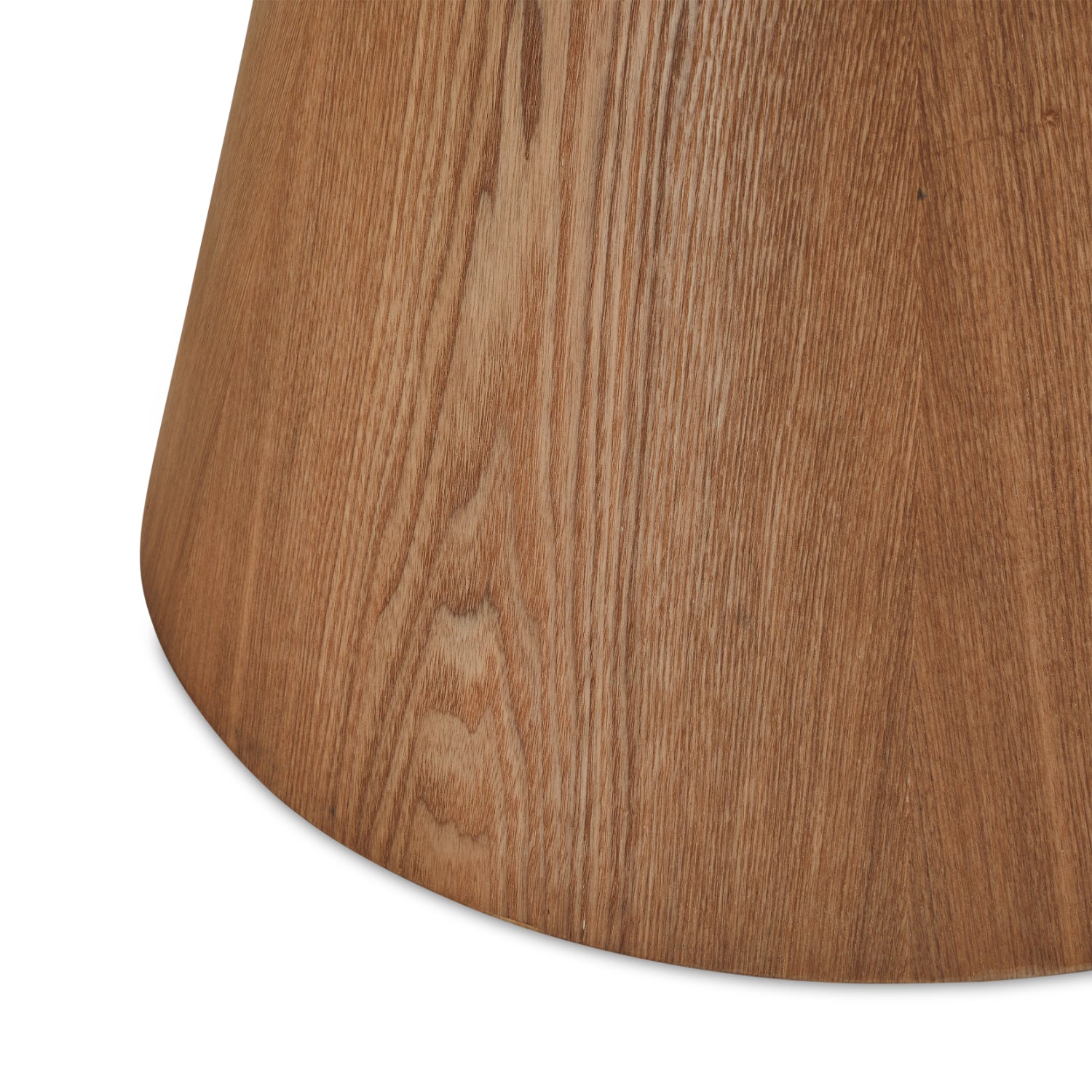 Runder Couchtisch mit Säulenfuß Tango Eichefarben ø80x45 cm - FURNHOUSE