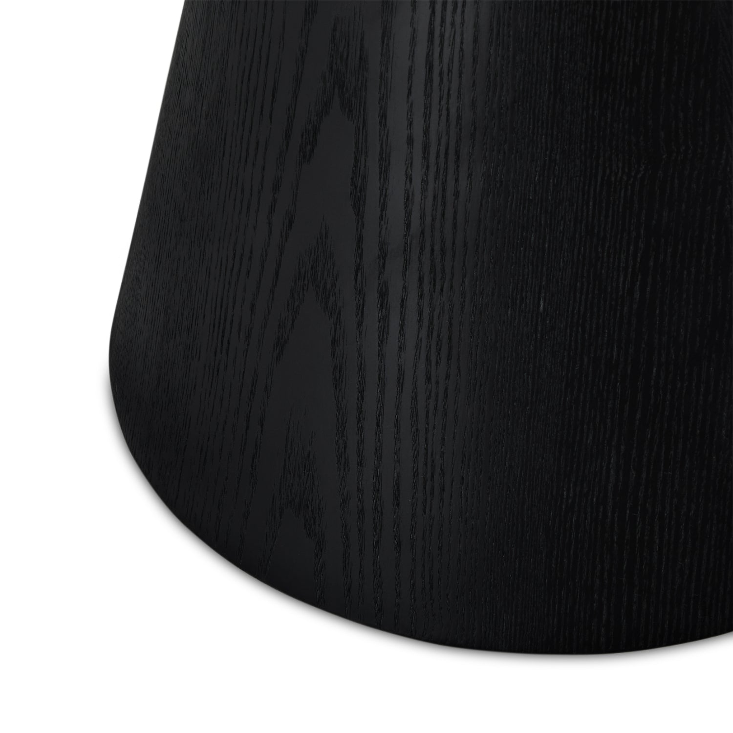 Runder Couchtisch mit Säulenfuß Tango Schwarz ø60x40 cm - FURNHOUSE