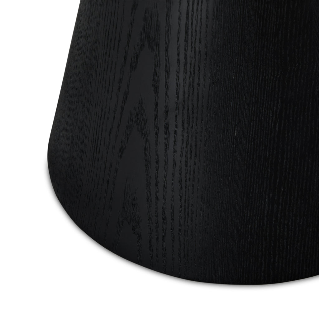 Couchtisch 2er Set ø60/80 cm Tango - Eiche Schwarz