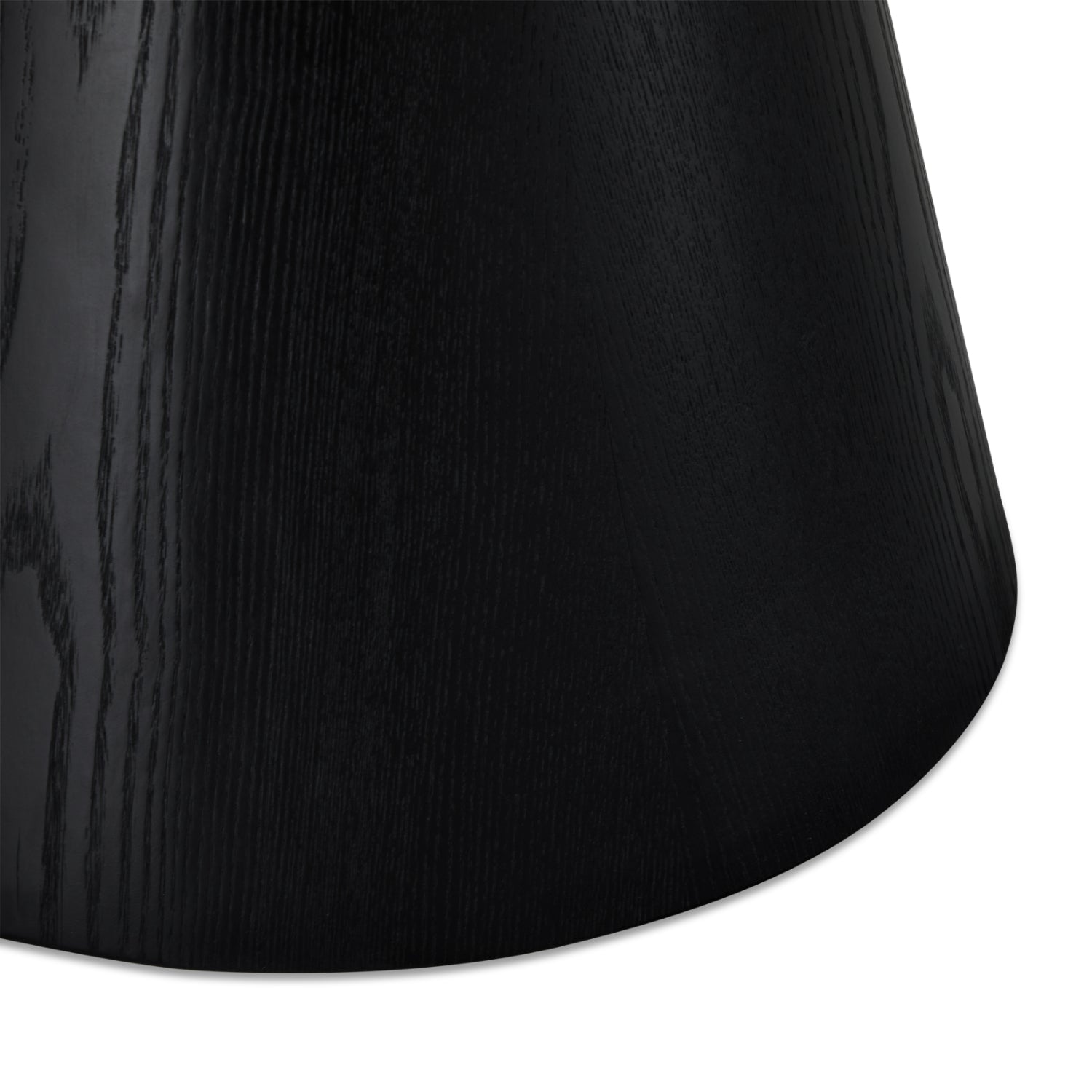 Runder Couchtisch mit Säulenfuß Tango Schwarz ø80x45 cm - FURNHOUSE