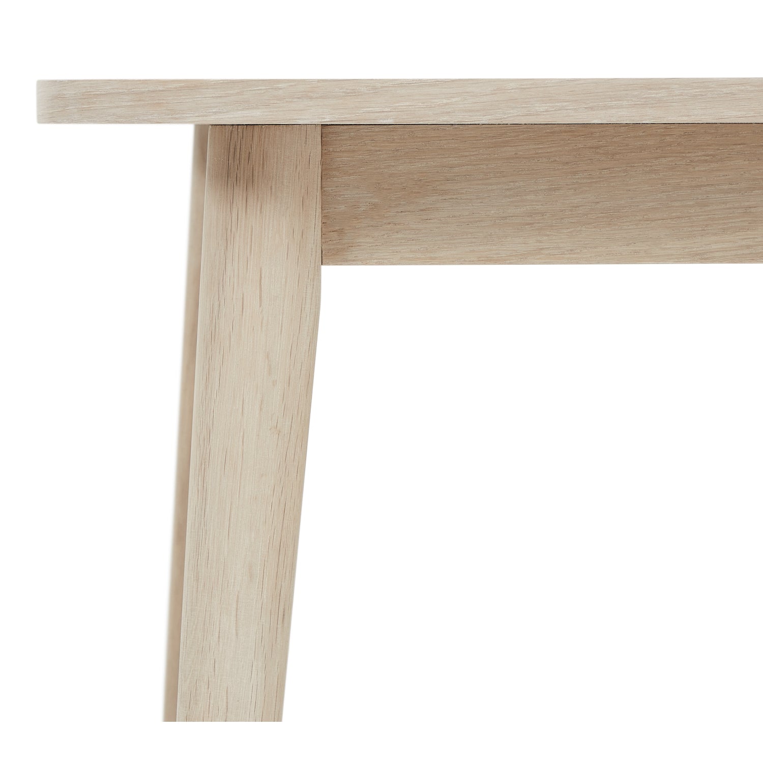 Rechteckiger Couchtisch Nyborg Eiche massiv 125x70 cm - FURNHOUSE
