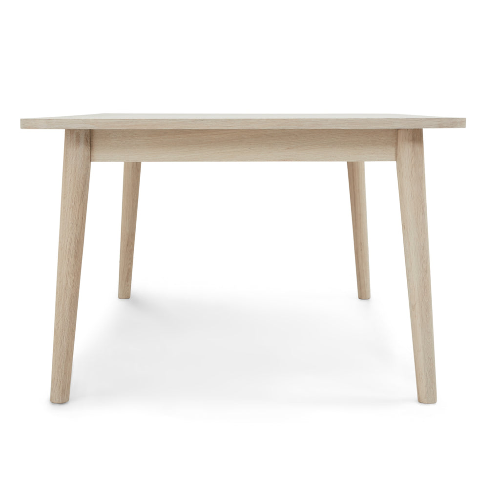 Rechteckiger Couchtisch Nyborg Eiche massiv 125x70 cm - FURNHOUSE